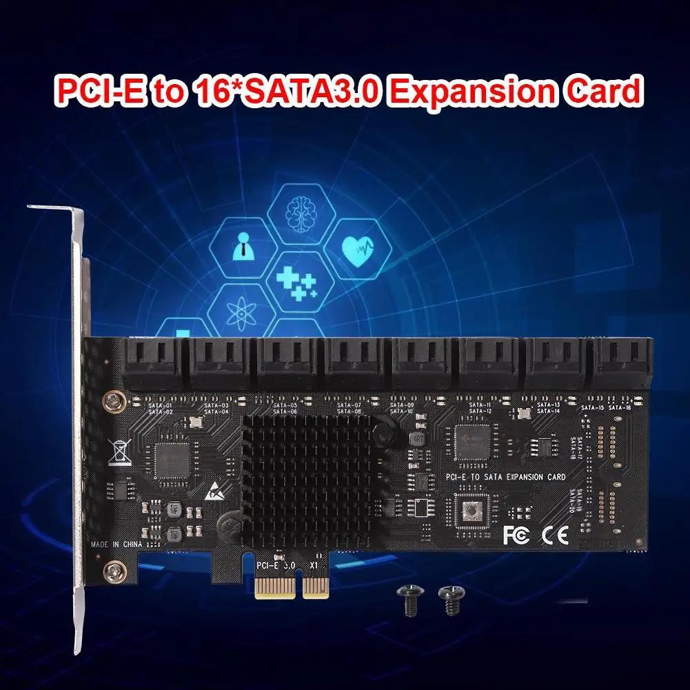 PCI-Express X1 to SATA 3.0 Ȯ ī, SA3116J PCIE , 16 Ʈ, 6Gbps